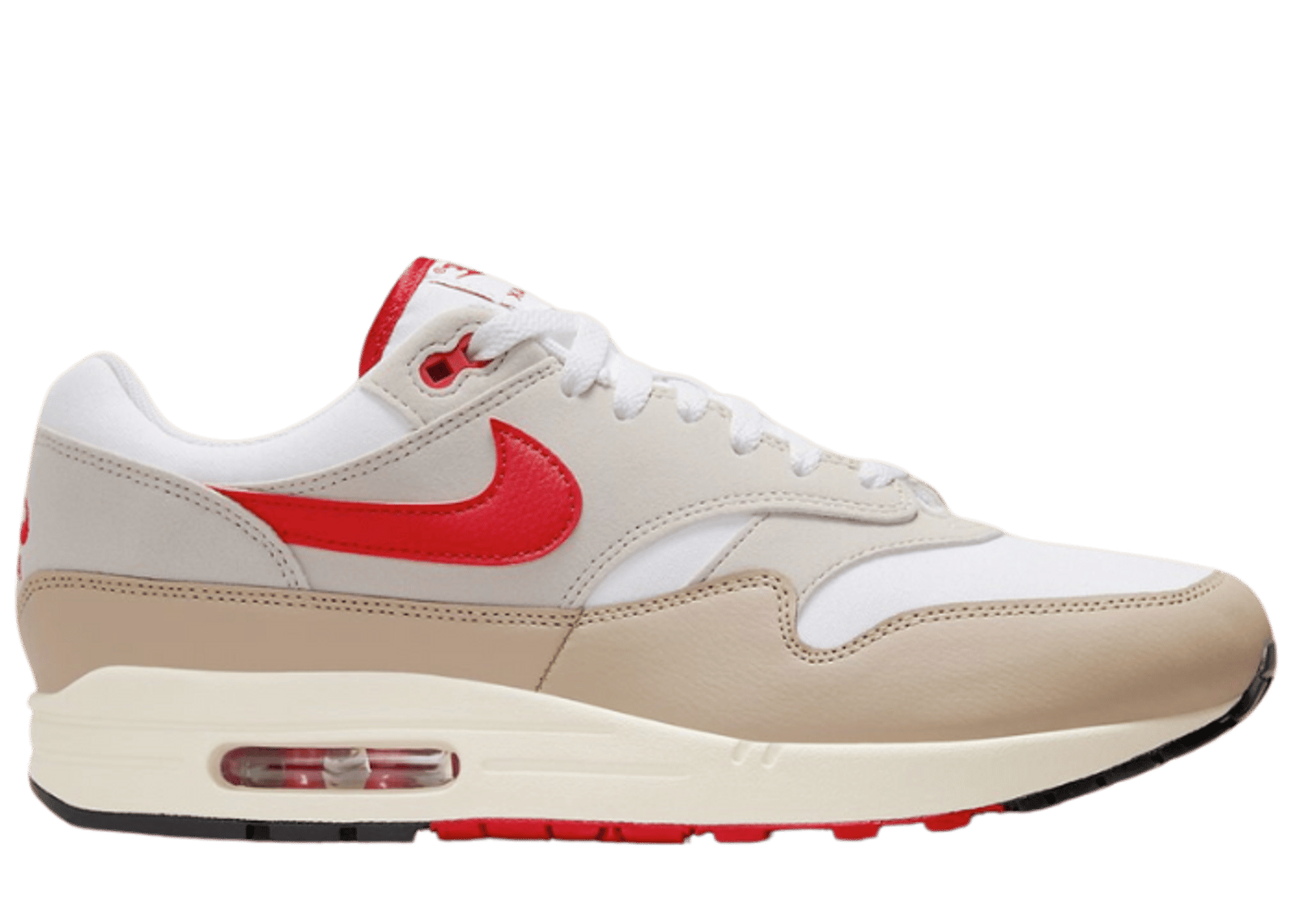 Nike Air Max 1 Cream II University Red HF4312 100 Release Info